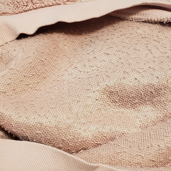 Topshop Pink Fuzzy Teddy 1/4 Zip Sweater - Picture 16 of 16